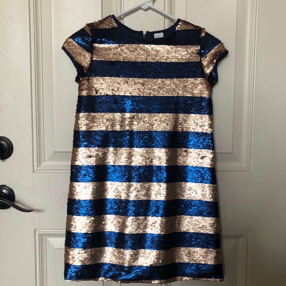 Peyton&Parker Girls Sparkly Beaded Dress Size 10